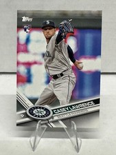 2017 Topps Update Series Baseball Card #US89 Casey Lawrence RC Seattle Mariners