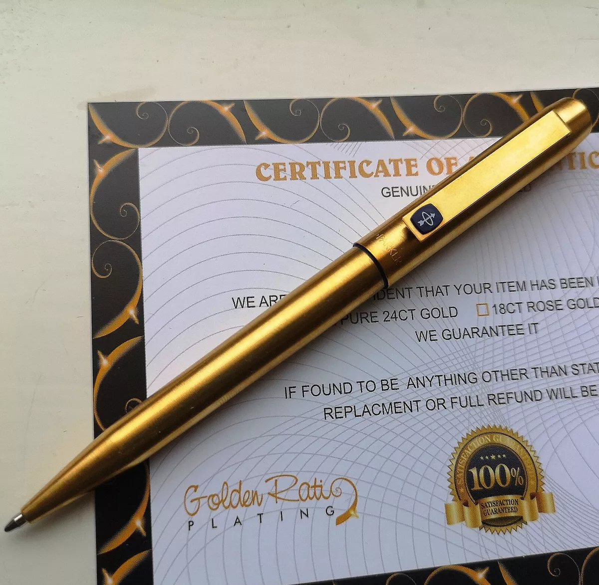 Parker pen gold best sale 24k