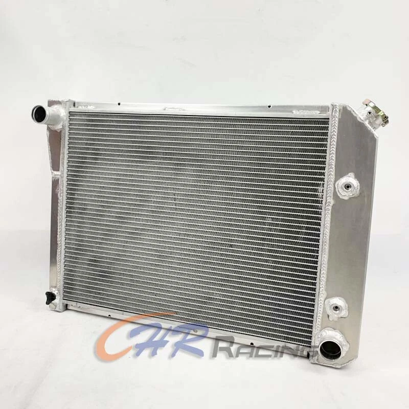 Radiador de aluminio de 3 filas para Chevy Nova PRO 68-74/BLOQUE PEQUEÑO 72-79/Buick Pontiac Foto 4 de 4