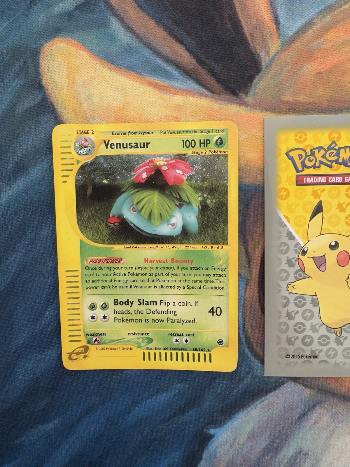 Pokémon Venusaur Holo 30/165 Expedition EReader Holo Rare 062💎Near Mint NM💎