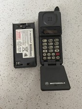 MOTOROLA DIGITAL PERSONAL COMMUNICATOR FLIP CELL PHONE UNTESTED Collectibles