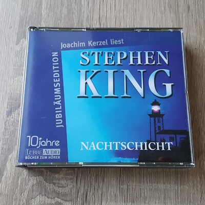 CD Hörbuch Stephen King Nachtschicht Joachim Kerzel liest (4 CDs)