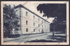 CUNEO CEVA 22 BARRACKS GIUSEPPE GALLIANO Travel postcard 1940