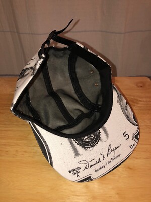 Supreme Franklin White Black Money Camp Hat Cap FW13 NWOT | eBay