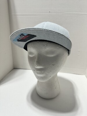 Chanel Unisex Blue Airlines Tweed Hat Baseball Cap Sparkles Logo Cotton  20