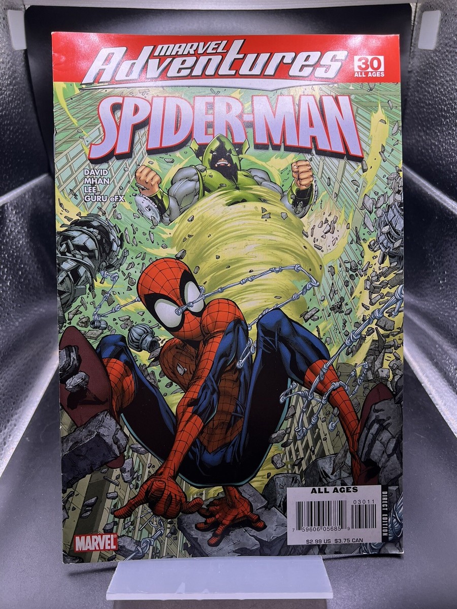 スパイダーマン　ブランクカバー　マーベル　アメコミ Marvel Adventures Spider-Man #30 VG 2007 In New Bag And Boarder | eBay