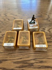 Reeves WWII 54mm 1/32 Infantryman - 3 American, 1 British  1 British Captain