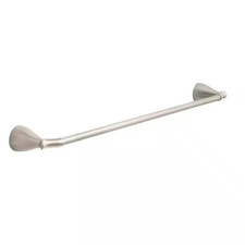 Edgewood 24 In. Towel Bar in Brushed Nickel Free Shipping New