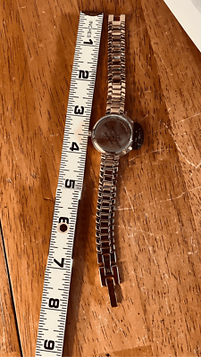Nicole Miller Gold Tone Watch Diamond Trim New Nicole Miller Gold Tone Watch Diamond Trim New | eBay main image 4