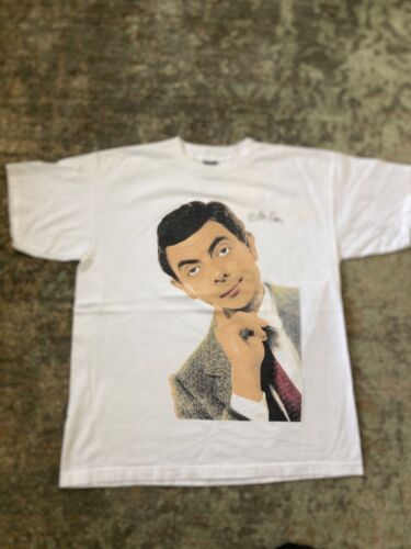 Vintage 1997 Mr Bean Promo Single Stitch Big Face 