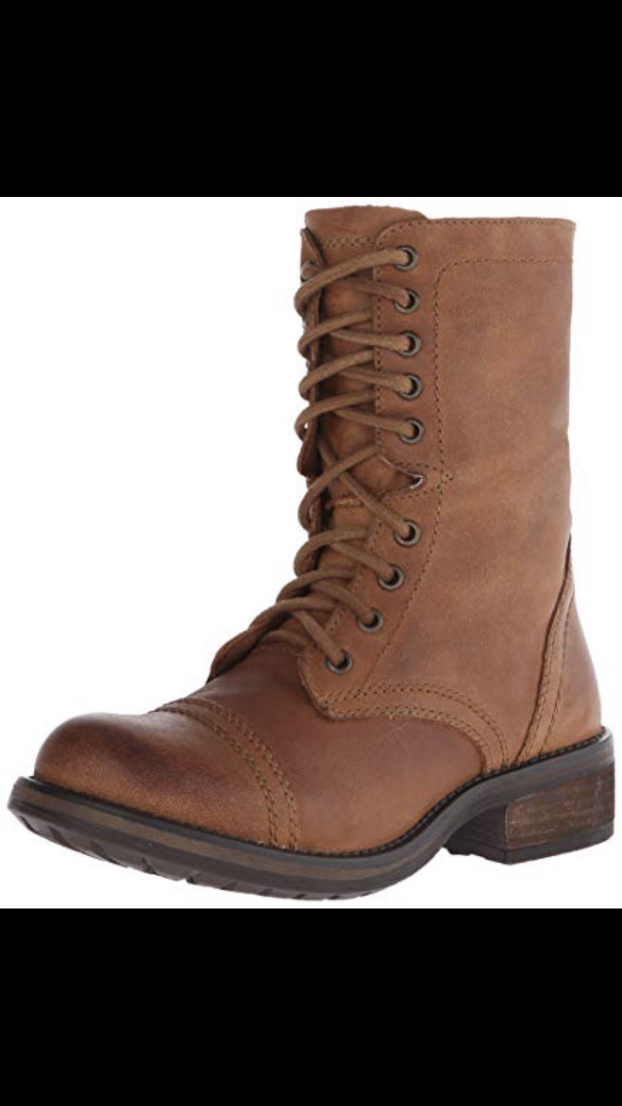 Steve Madden Troopa 2.0 Leather Combat Boots CHOOSE COLOR AND SIZE Rare image 3
