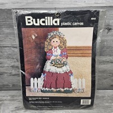 Bucilla " Old Fashioned Miss" Doorstop Plastic Canvas Kit  Sealed