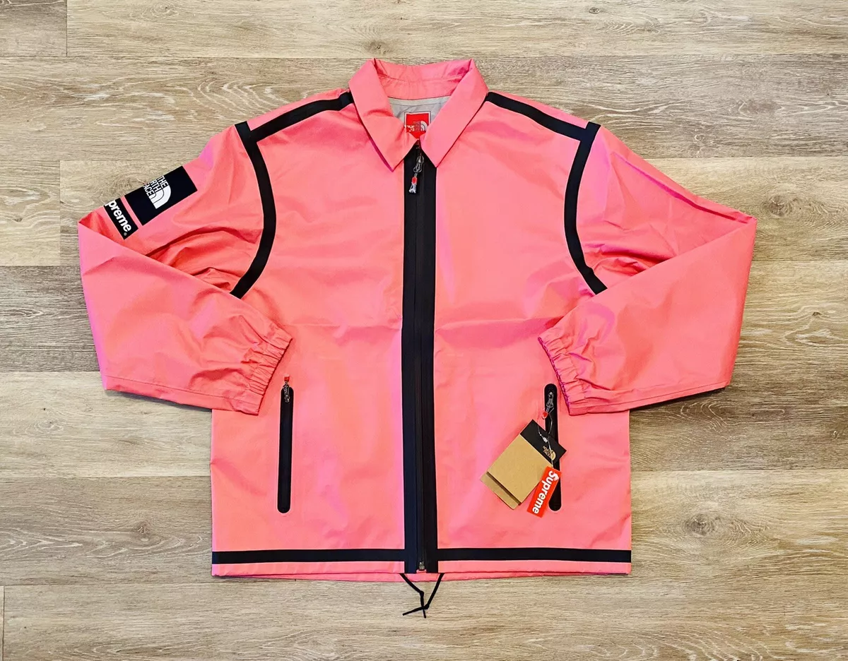 Supreme x The North Face Summit Series OTR Tape Seam Coach Pink Jacket  Women's S