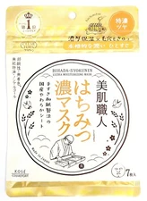 Kose Clear Turn Bihada Syokunin Honey Extra Moisturizing Mask 7sheets