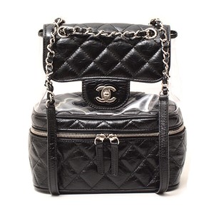 chanel transparent backpack