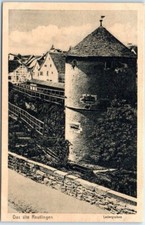 Postcard - Ledergraben - Das alte Reutlingen, Germany