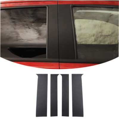 Carbon Fiber Window Pillar Post Trim Sticker For Colorado/Canyon 15+ Accessories