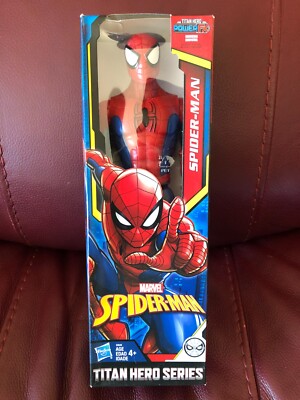 Marvel Spider-Man 2018 Titan Hero Series Power FX Spider-Man 12 Inch Figure New