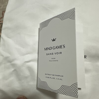 Mind Games Sans Voir Extrait de Parfum Spray Sample Vial 2ml New  One