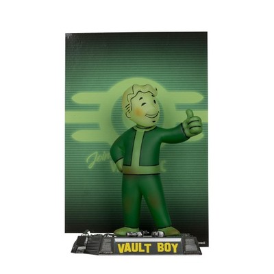 Fallout Vault Boy Glow in The Dark Edition Gold Label 5in Posed Figure