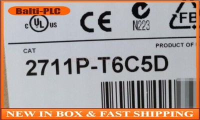 New AB 2711P-T6C5D PanelView Plus 600 Factory Sealing Fast Shipping 1PCS