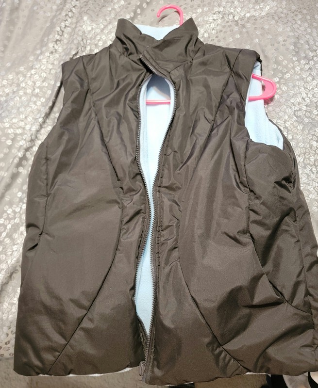 North 15 Ice Dream Reversible Winter Vest Large Womens