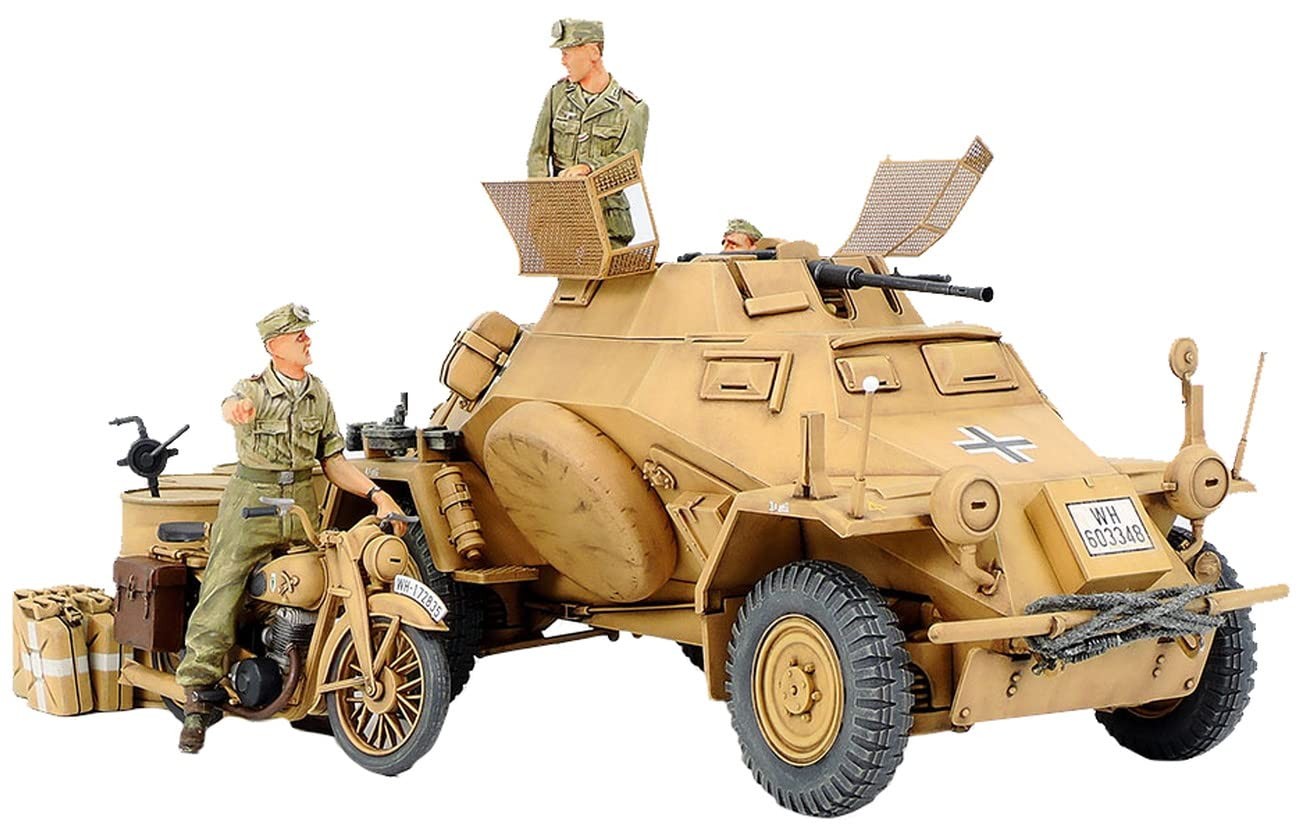 Tamiya 35286 Armoured Car Sd.kfz.222 Africa 1:35 Model Kit - Image 11