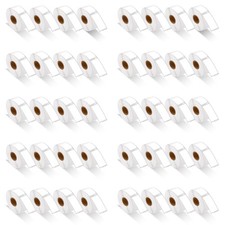 40Rolls 25mm x 54mm Multipurpose 500 Labels 30336 for Dymo Labelwriter 450 Duo