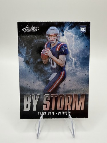 Drake Maye #BS-DME 2024 Panini Absolute By Storm card