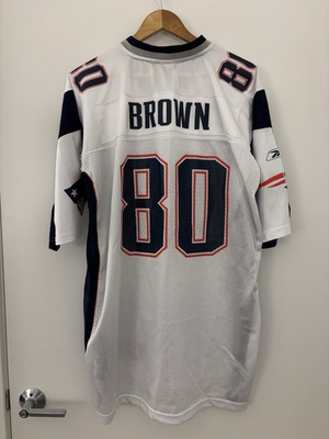 #ad #ad Vintage Troy Brown New England Patriots Reebok Jersey Size Men’s XL $175.00