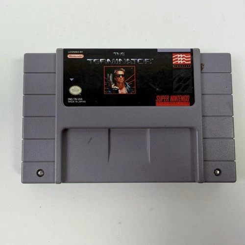 Terminator (Super Nintendo Entertainment System, 1993) Cartridge Tested *Read