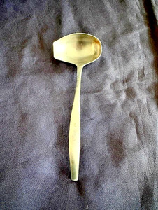 SERVING LADLE DANSK Variation V  IHQ DENMARK 6 3/4" Stainless MCM