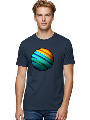 Jupiter-1 Mens Graphic Tee, 100% Cotton, Casual Summer Wear