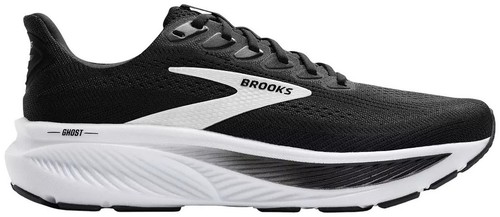 Brooks Ghost 16 Men\'s Size 14 (Medium) D Running Shoes Black, Grey & White BROOKS Men main image 3
