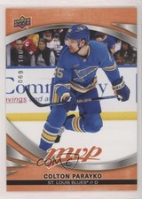 2023-24 Upper Deck MVP Orange 69/100 Colton Parayko #205 12g7