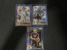 2025 Topps Chrome McDonald's All-American Cole Anthony blue Ref /75 LOT 3 LE18
