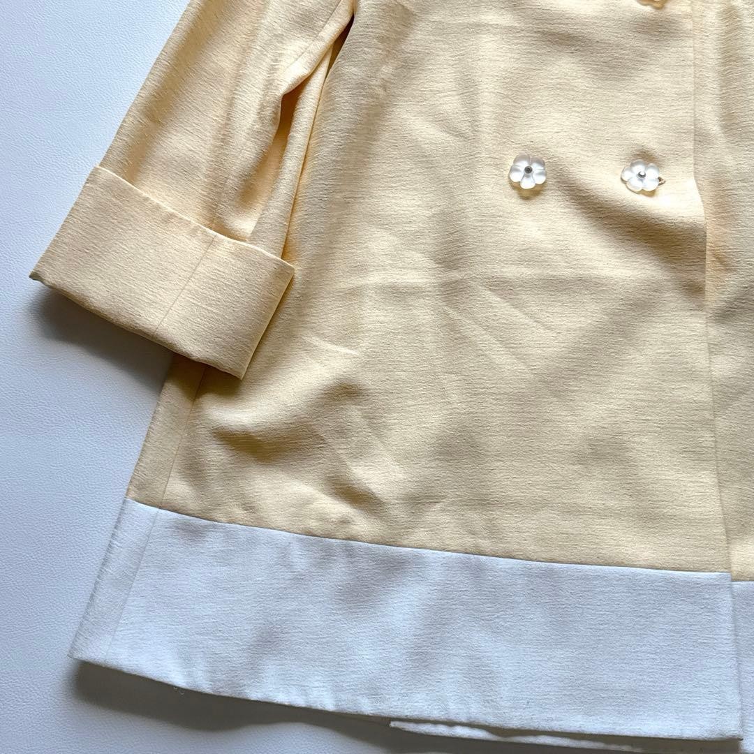 MS GRACY Tailored Double Coat Polyester Floral Bu… - image 4