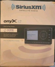 Sirius XEZ1H1 Onyx EZ Satellite Radio with Home Kit- Black