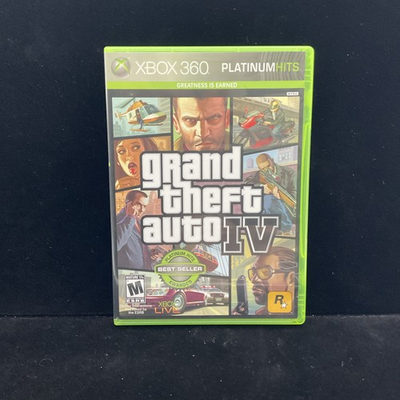 #ad #ad Grand Theft Auto IV Xbox 360 Tested amp; Complete CIB Clean 1 YR Warranty $21.00