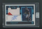 2021 Panini One Platinum Blue Justin Fields RPA RC Rookie Patch AUTO /35