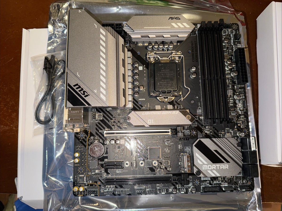 MSI MAG B560M MORTAR LGA 1200 10th/11th Intel B560 Micro ATX