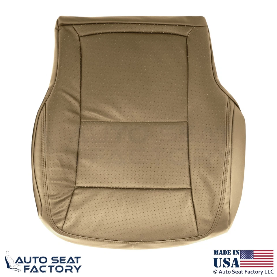 Mercedes Benz Clase S S550 2010-2013 cuero genuino cubiertas inferiores delanteras tostadas Foto 2 de 4