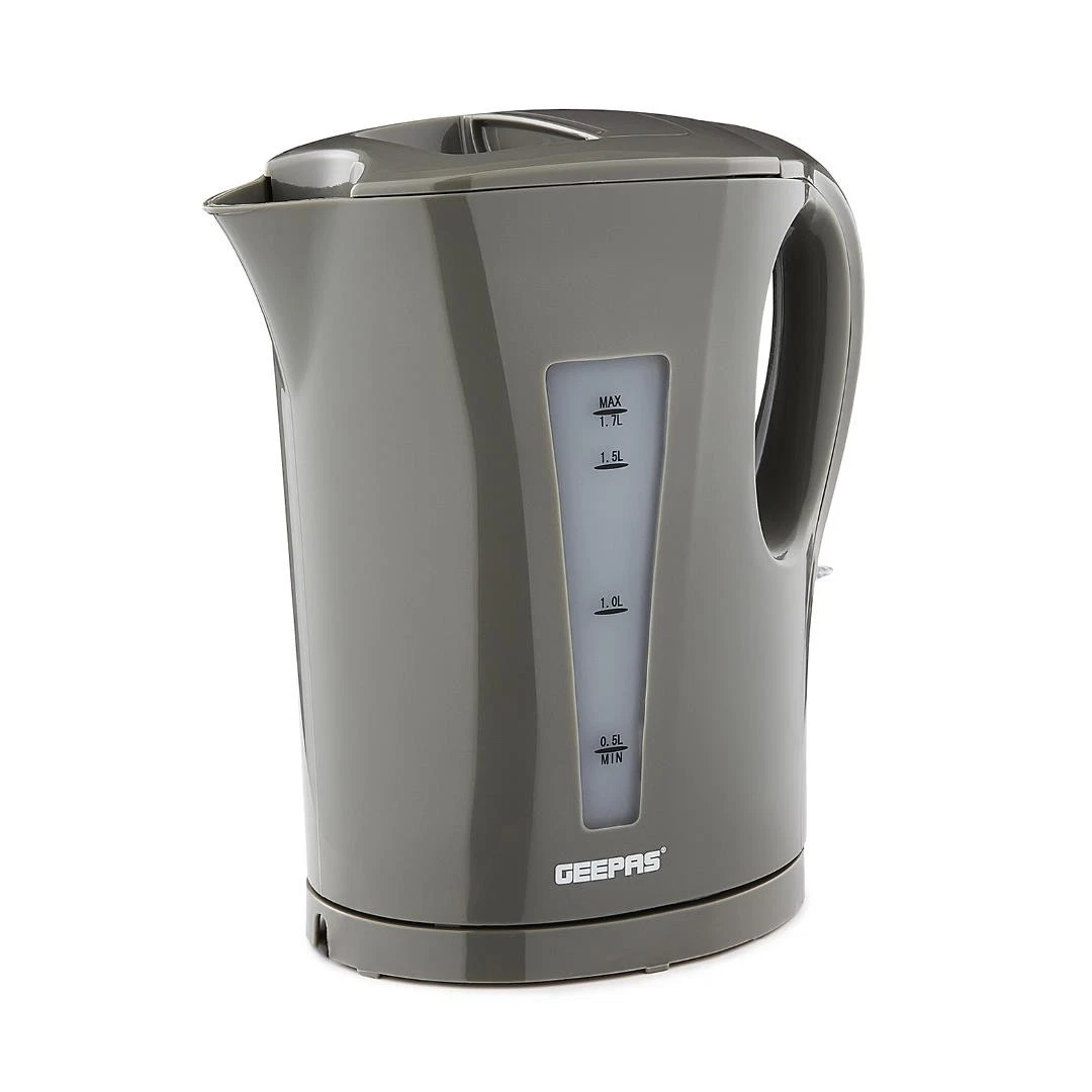 GEEPAS Electric Kettle Cordless Fast Rapid Boil Jug 2200W 1.7L Grey BPA Free
Opens in a new window o