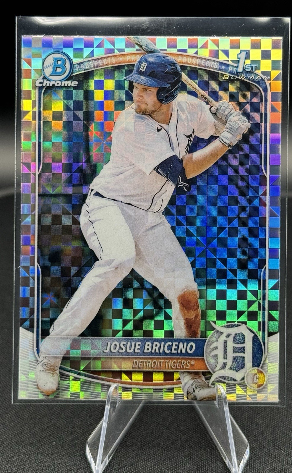2025 Bowman - Chrome Prospects Josue Briceno #BCP-13 X-Fractor (RC)