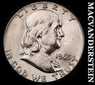 1963 Silver Franklin Half Dollar - Choice Gem Brilliant Unc  Lustrous  #M637 — photo 1