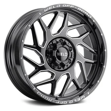 WELD Off-Road FULCRUM W117 Wheel 20x10 (-18, 8x165.1, 125.1) Black Single Rim