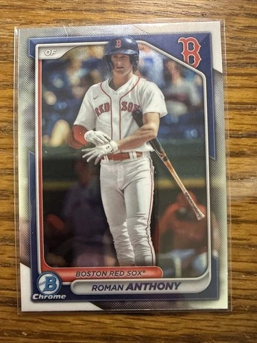 Roman Anthony 2024 Bowman Chrome BCP 22 Non 1st Prospect Card Red Sox
