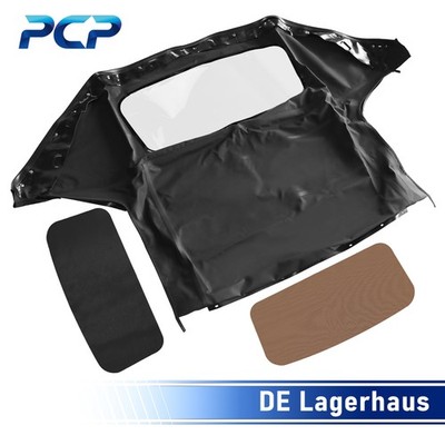 Cabrioverdeck Softtop Verdeckbezug Schwarz für 1989-2005 Mazda MX-5 I NA II NB