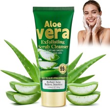 Limpiador Facial Aloe Vera Anti Grasa Puntos Negros Limpieza Poros Piel