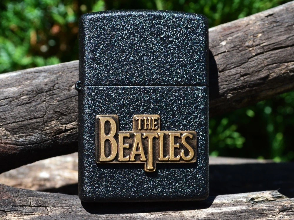 The Beatles Emblem Zippo Lighter - John Lennon, Paul